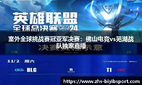 室外全球挑战赛冠亚军决赛：佛山电竞vs芜湖战队独家直播